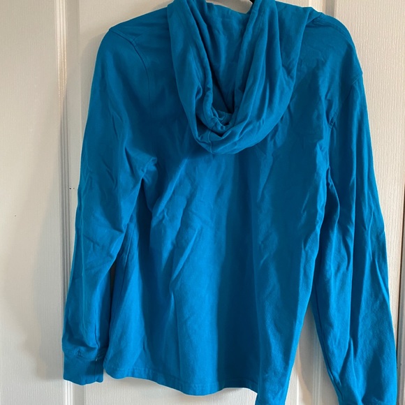 Women’s blue champion hoodie - Picture 2 of 3